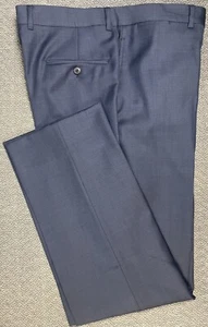 Pantalones de vestir Tommy Hilfiger para hombre azul marino 38x32 "se ajusta como 39x32" - Imagen 1 de 12