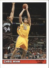 2005-06 Topps Bazooka Minis Los Angeles Lakers Basketball Card #26 Chris Mihm
