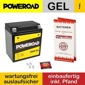 Gilera DNA 180, 2001-2003, Gel Batterie wartungsfrei startklar (inkl 7,50 Pfand) - Bild 1 von 5