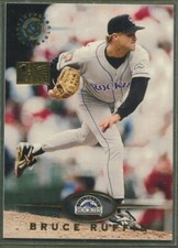 1995 Topps Stadium Club (1st) First Day Issue #5 Bruce Ruffin Colorado Rockies