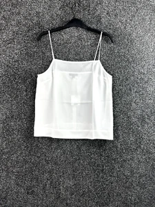 Topshop Camisole Top Size 10 Women Ivory Sleeveless Regular Spaghetti Strap Cami - Picture 1 of 11