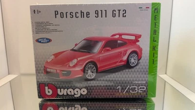 Bburago Burago 1:32 Metal Kit Porsche 911 GT2 Sealed Box - Photo 1/3