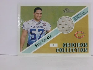 Camiseta Topps Heritage Gridiron Collection 2002 #GCOK Olin Kreutz 889/999 - Imagen 1 de 2