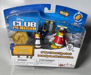 Club Penguin Mix 'N Match Serie 8 Agente Secreto y Novato Mini Figura Set - Imagen 1 de 4