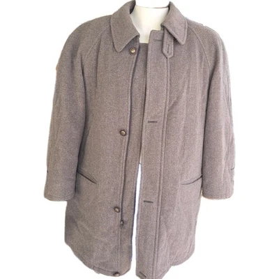 Abrigo Mario Valente Hombre 42R Lana Cachemira Brescia 3130 Italia Foto 1 de 4