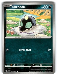Pokemon Shroodle #120/191 2024 - Imagen 1 de 2