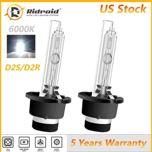 For Nissan Maxima 2009-2014 2pcs 6000K HID Xenon High Low Beam Headlight Bulbs - Picture 1 of 12