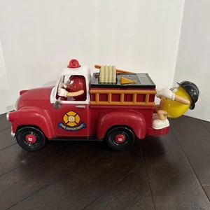 M&M's Red's Firehouse Plastic Fire Truck Candy Dispenser Limited Edition 2006 - Picture 1 of 6