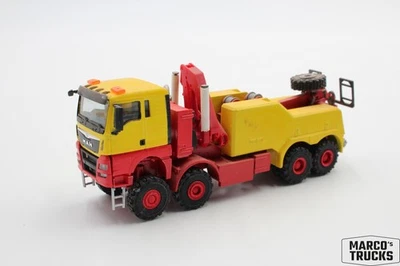 Herpa MAN TGX XLX tow truck wrecker 8x4 custom-built 1:87 /H25586 - Image 1 of 2