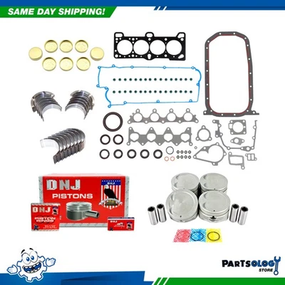 Kit de reconstrucción de motor DNJ EK172 para 06-11 Hyundai Kia Accent Rio 1,6 L L4 DOHC 16v Foto 1 de 4
