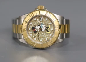 Reloj Invicta Mujer 27385 Disney Cuarzo 3 Manejas Esfera Dorada - Necesita Batería - Imagen 1 de 6