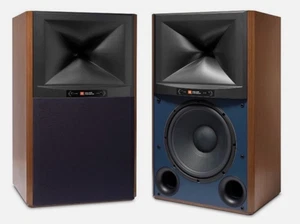 JBL 4349 WAL Sistema di altoparlanti noce 300 mm 2 vie da pavimento 2 unità NUOVO - Foto 1 di 6