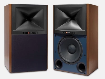 JBL 4349 WAL Sistema di altoparlanti noce 300 mm 2 vie da pavimento 2 unità NUOVO - Immagine 1 di 4