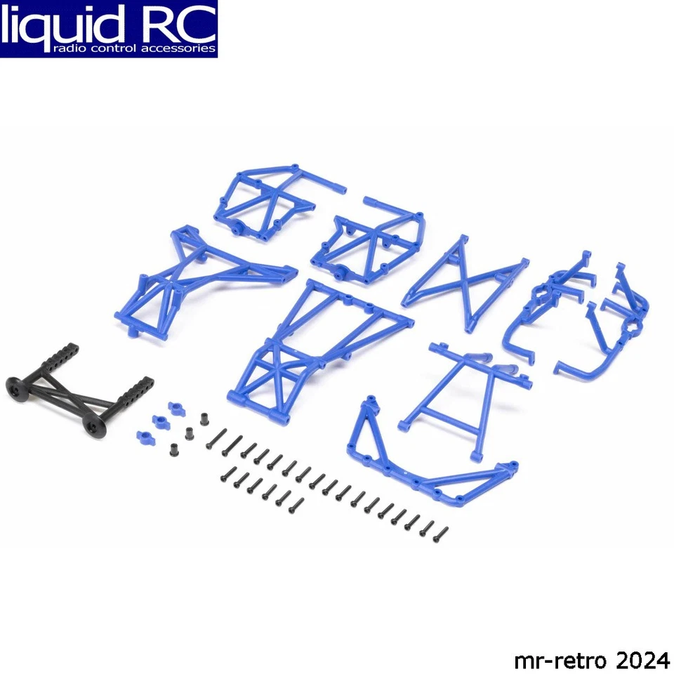 Losi LOS211050 Cage Set Complete Blue Mini LMT