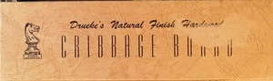 VTG Druekes Cribbage Board Model 28 Pegs Instructions Box - Picture 1 of 5
