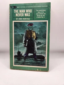 Der Mann, der nie war von Ewen Montagu Taschenbuch 1965 WWII Spy Bantam Buch - Bild 1 von 4