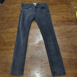Pantalones de mezclilla ajustados para mujer Whoau California Dream negros carbón talla 26/2 - Imagen 1 de 15