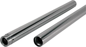 Custom Cycle 49mm Show Chrome Fork Tubes - 23.50in. Motorcycle Street Bike - Picture 1 of 3