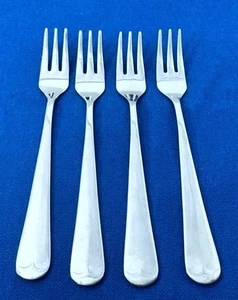 The MAIN COURSE MNF3 Korea Stainless Flatware -- Set of 4 Cocktail Seafood Forks - Picture 1 of 1
