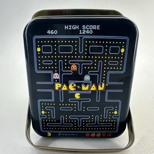 1980 Pac-Man Brotdose Metall Picknick Stil Dose Midway Bally - Bild 1 von 13