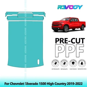 Paint Protection PPF Kit For Chevrolet Silverado 1500 High Country 2019-2022 - Picture 1 of 7