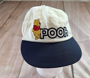 Vintage 90s Winnie The Pooh Disney Hat Cap Baseball Stretch Adjustable RARE - Bild 1 von 6