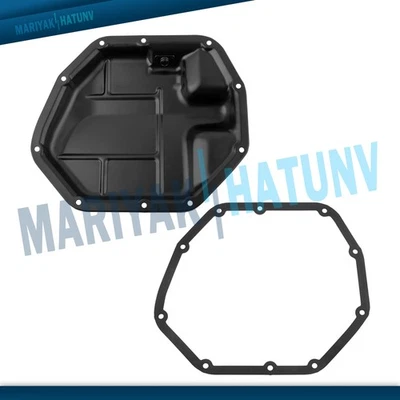 Lower Engine Oil Pan with Gasket 11110EN210 For Nissan Sentra Versa Cube L4 2.0L - image 1 of 4