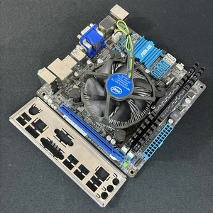 MOTHERBOARD/CPU/RAM COMBO: ASUS P8H77-I LGA 1155 ITX + Intel i7 3770 + 16GB DDR3 - Picture 1 of 8