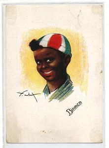 PUBBLICITARIA Dentifricio BINACA Firmata PC Viaggiata 1940 ITALY - Picture 1 of 1