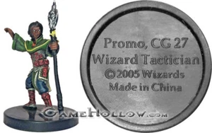 D&D Miniatures Underdark WIZARD TACTICIAN Promo - Picture 1 of 1
