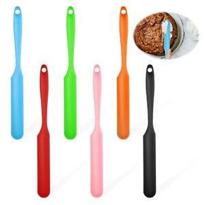 4Pack Silicone Jar Spatula Jam Spreader for Peanut Butter Baking Cake Icing - Picture 1 of 7