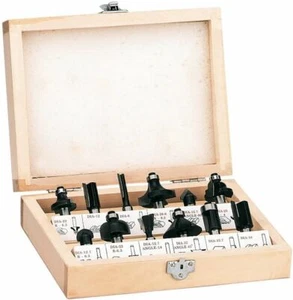 Einhell Pack fresadora FS 12 Router bit kit 12 piezas - Bild 1 von 1