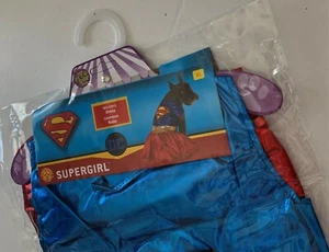 DC SUPERGIRL Dog COSTUME XL NEW Dress SUPER HERO Pet 1pc - Picture 1 of 2