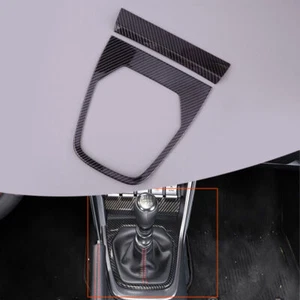 For Toyota 86 2021-2023 ABS Carbon Fiber Style Gear Shift Panel Cover Trim 2PCS - Picture 1 of 5