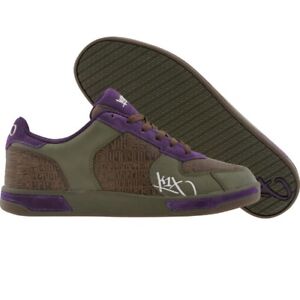 $99.99 K1X KIX Shoes Lazy Layup olive lilac laster UK7006F