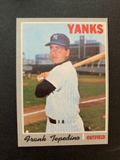 1970 Topps Baseball Card # 689 Frank Tepedino - EXMT+