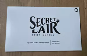 Tana Segreta Kelogsloops Tradizionale Foil Magic the Gathering Nuovo Sigillato - Foto 1 di 2