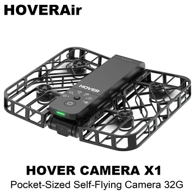 HOVERAir X1 Self-Flying Camera Pocket-Sized Drone HDR Video Capture Palm Takeoff - Image 1 of 4