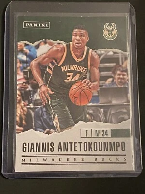 🏀 2016-17 Panini Father's Day Basketball Base Card #5 Giannis ANTETOKOUNMPO 🏀 - Image 1 of 2