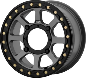 KMC XD XS234 Addict 2 Beadlock UTV Aluminum Wheel Rim 14x7 4/110 Gray Satin - Bild 1 von 1