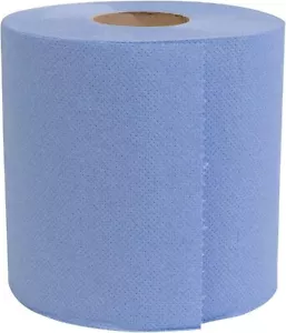 Blue Rolls CentreFeed 2Ply Hand Towels Wipe 150m Roll BULK HEAVY DUTY 1 to 6 Pk - Picture 1 of 9