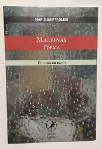 Mario Sampaolesi. Malvinas. Poema. Edición bilingüe. Trad al inglés Iam Taylor. - Imagen 1 de 2