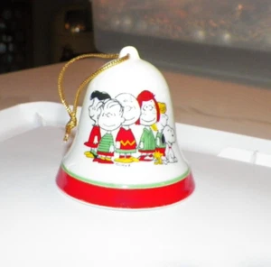 VTG 1966 UFS PEANUTS SNOOPY BELL ORNAMENT CHRISTMAS IS TOGETHER TIME - Picture 1 of 5