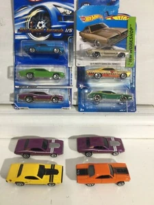 PLYMOUTHS X 10 GTX ROADRUNNER BARRACUDA HOTWHEELS 1:64 MIXED COLOUR - Picture 1 of 4