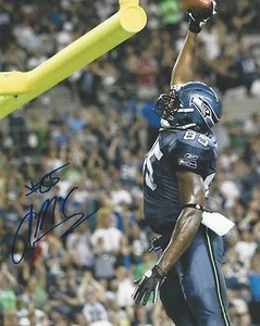 ANTHONY MCCOY AUTOGRAMM SIGNED 8X10 FOTO SEATTLE SEAHAWKS SUPERBOWL CHAMP COA - Bild 1 von 1