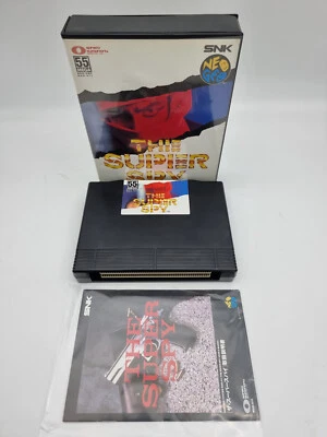 The Super Spy Neo geo aes Japan Box Used Original - Image 1 of 4