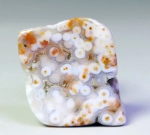 Amazing Natural Ocean Jasper Agate Eye Quartz Crystal Round Pendant Reiki Stone - Picture 1 of 12
