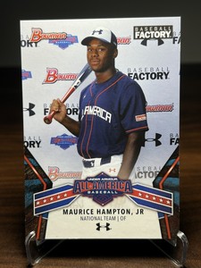 Maurice Hampton Jr 2018 Topps All American Baseball Card First Ever Card RC