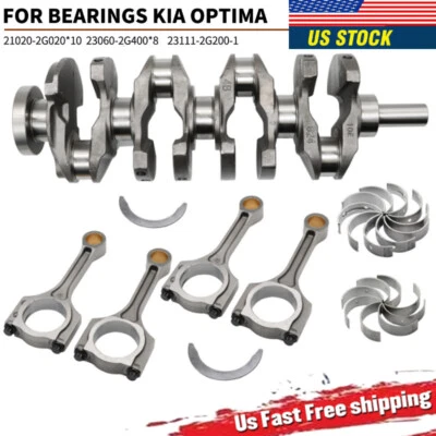 For Hyundai Sonata Kia Forte Optima Sportage 2.4L NEW Crankshaft Connecting Rod - Image 1 of 4