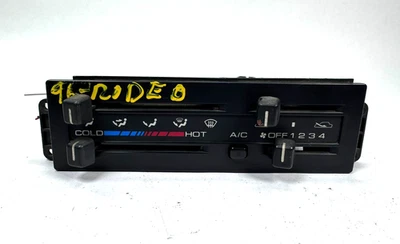 Controles de clima de aire acondicionado Honda Passport Rodeo 1995-1997 OEM Foto 1 de 4